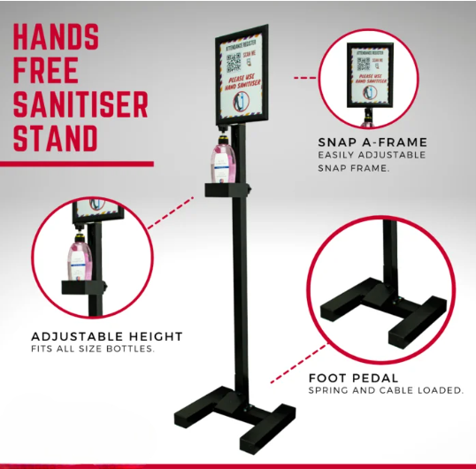 Hands Free Sanitiser Stand | Projects