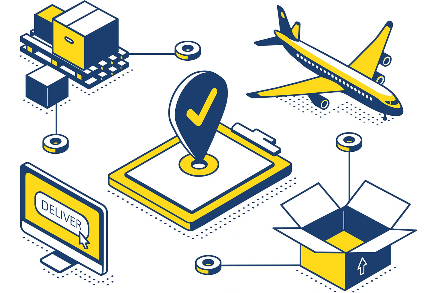 Shipping & logistics svg logo